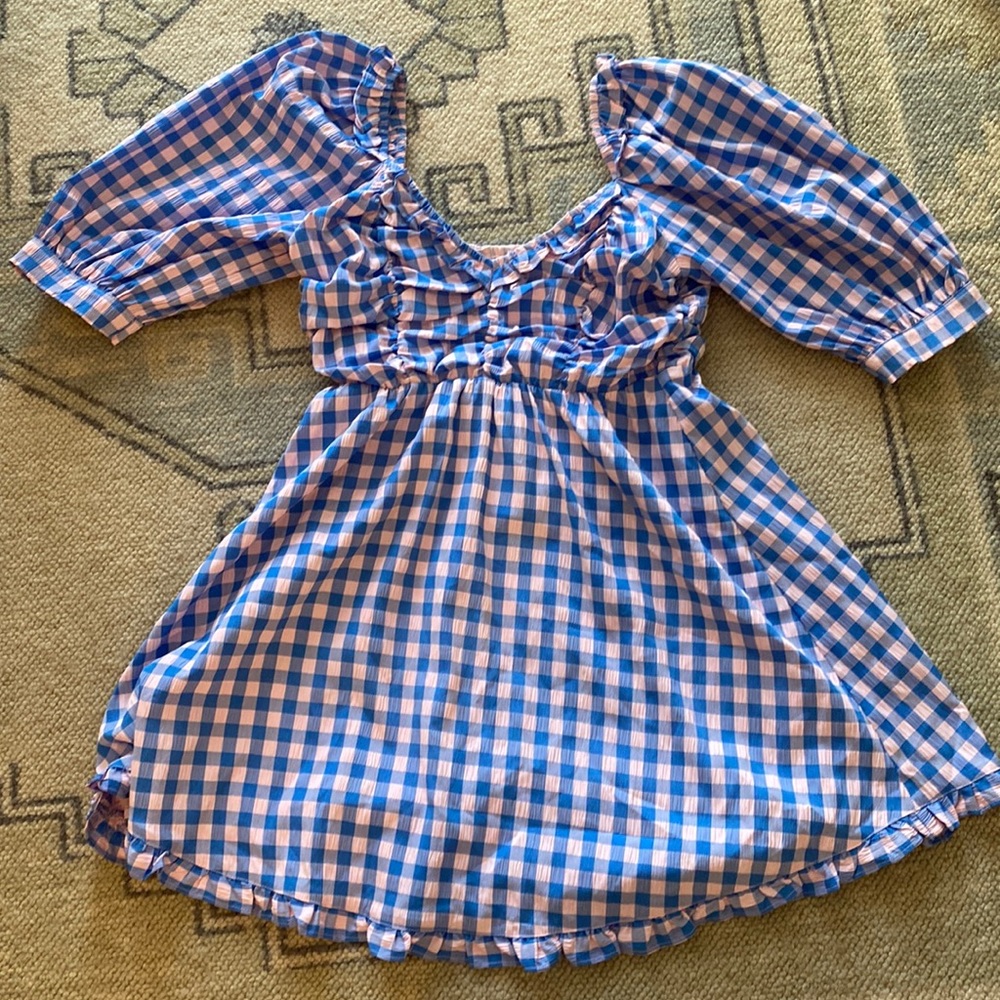 NWT Buddy Love gingham mini dress